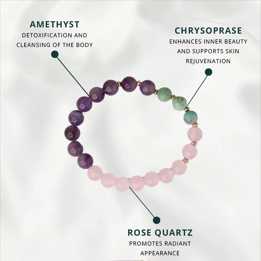 Beauty & Radiance Crystal Bracelet - Your Natural Glow Enhancer
