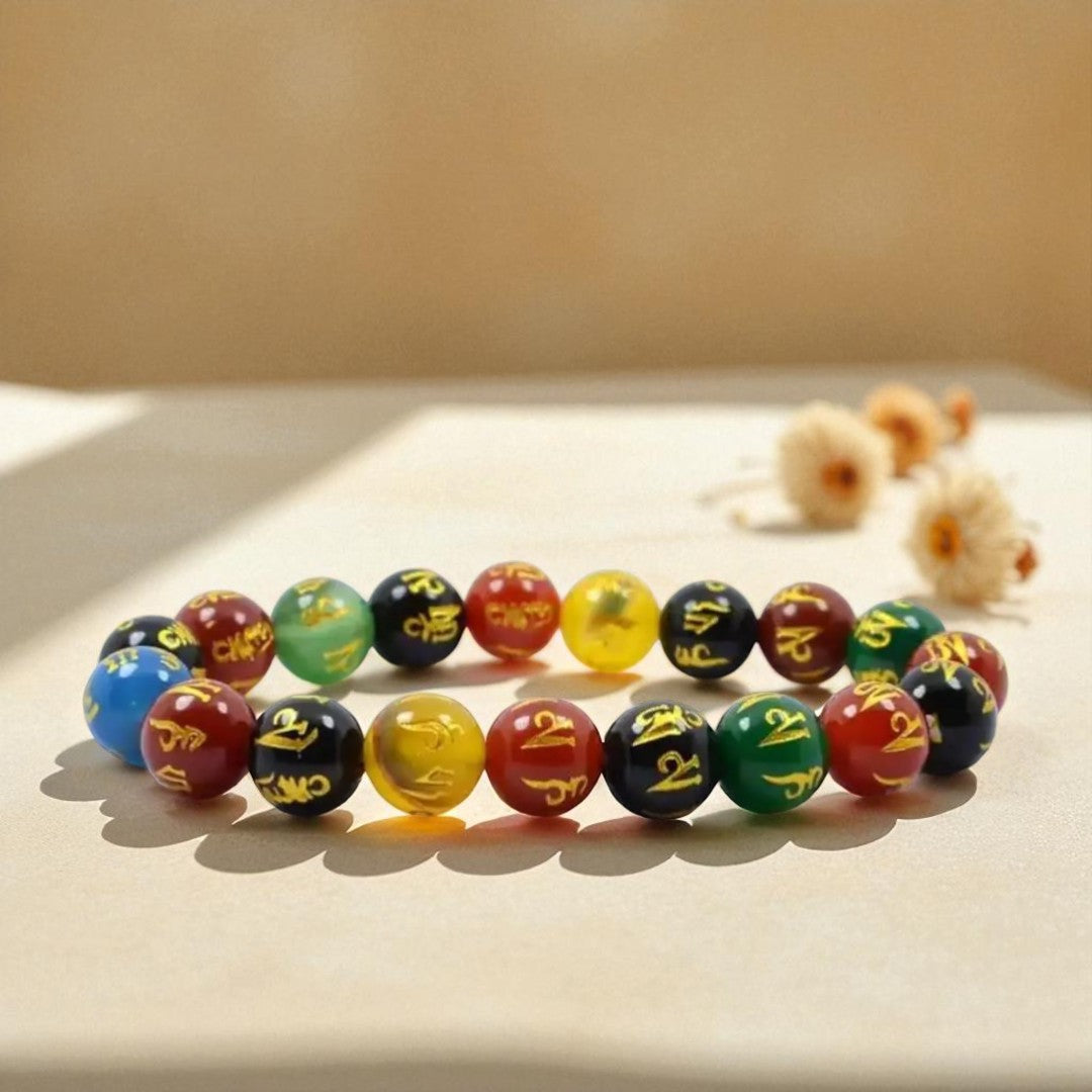 Sacred Om Mani Padme Hum Bracelet - Your Gateway to Inner Harmony