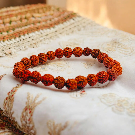 5 Mukhi Rudraksha Bracelet - Ancient Wisdom for Modern Peace