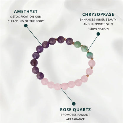 Beauty & Radiance Crystal Bracelet - Your Natural Glow Enhancer