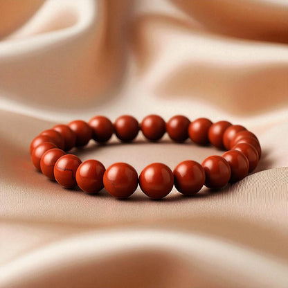 Red Jasper Bracelet - The Stone of Strength & Success