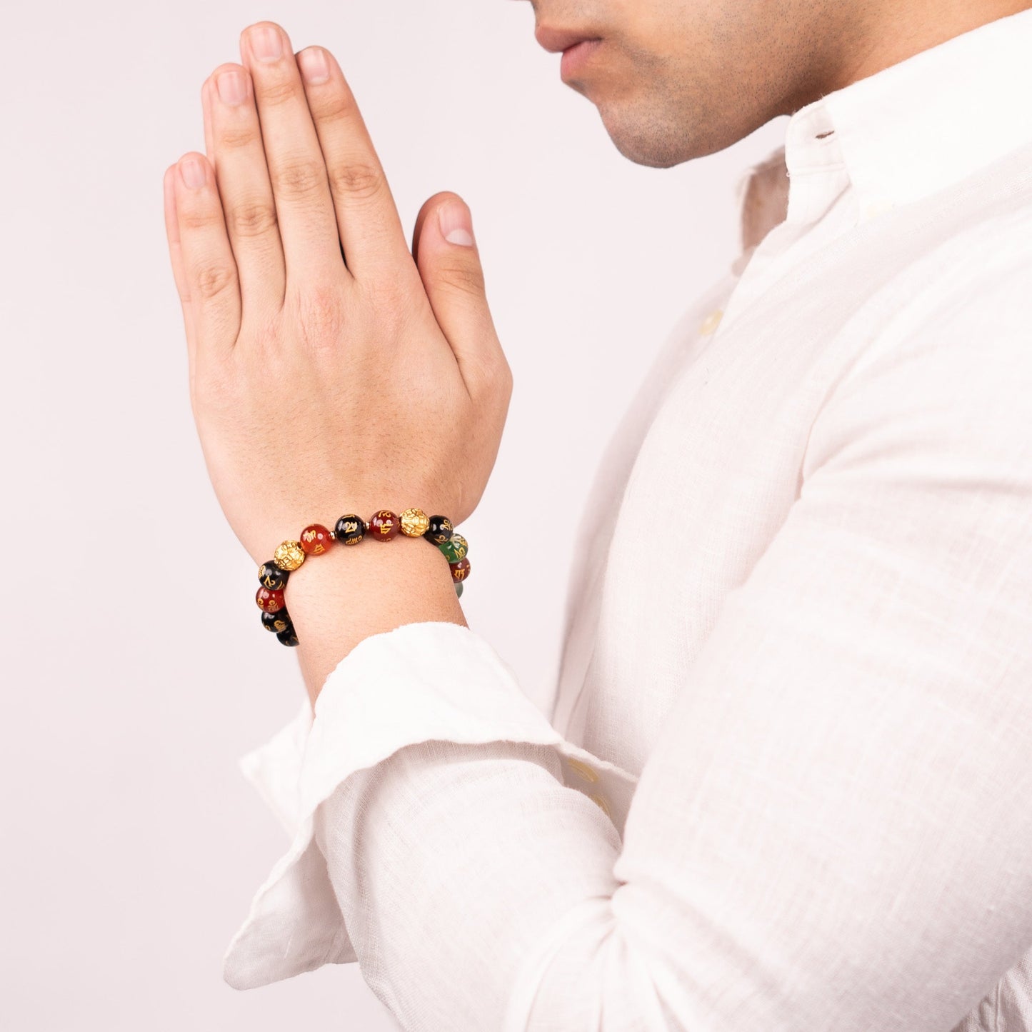 Sacred Om Mani Padme Hum Bracelet - Your Gateway to Inner Harmony