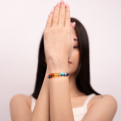 Super Happy & All in One 7 Chakra Bracelets - Complete Spiritual Set