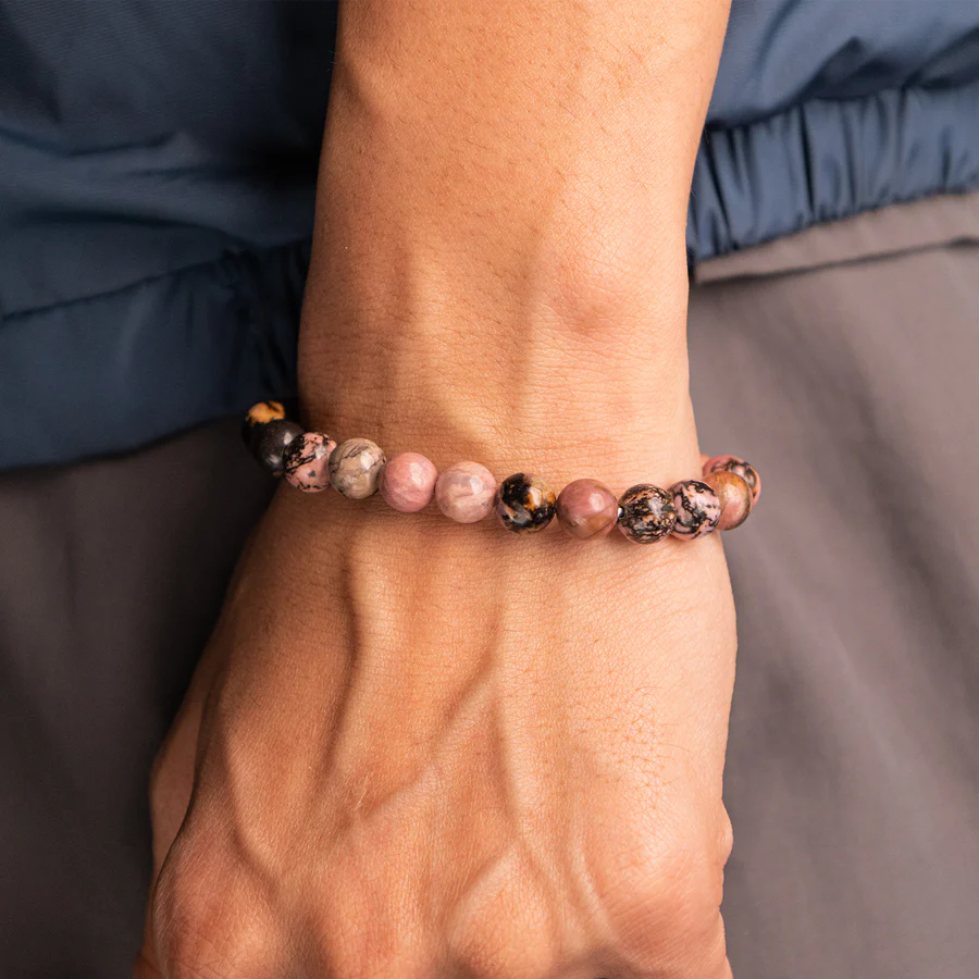 Rhodonite Healing Bracelet - The Heart Mender