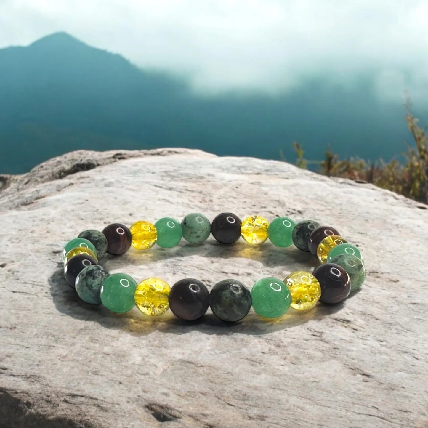 Ultimate Lucky Charm Bracelet - 4 Fortune Stones