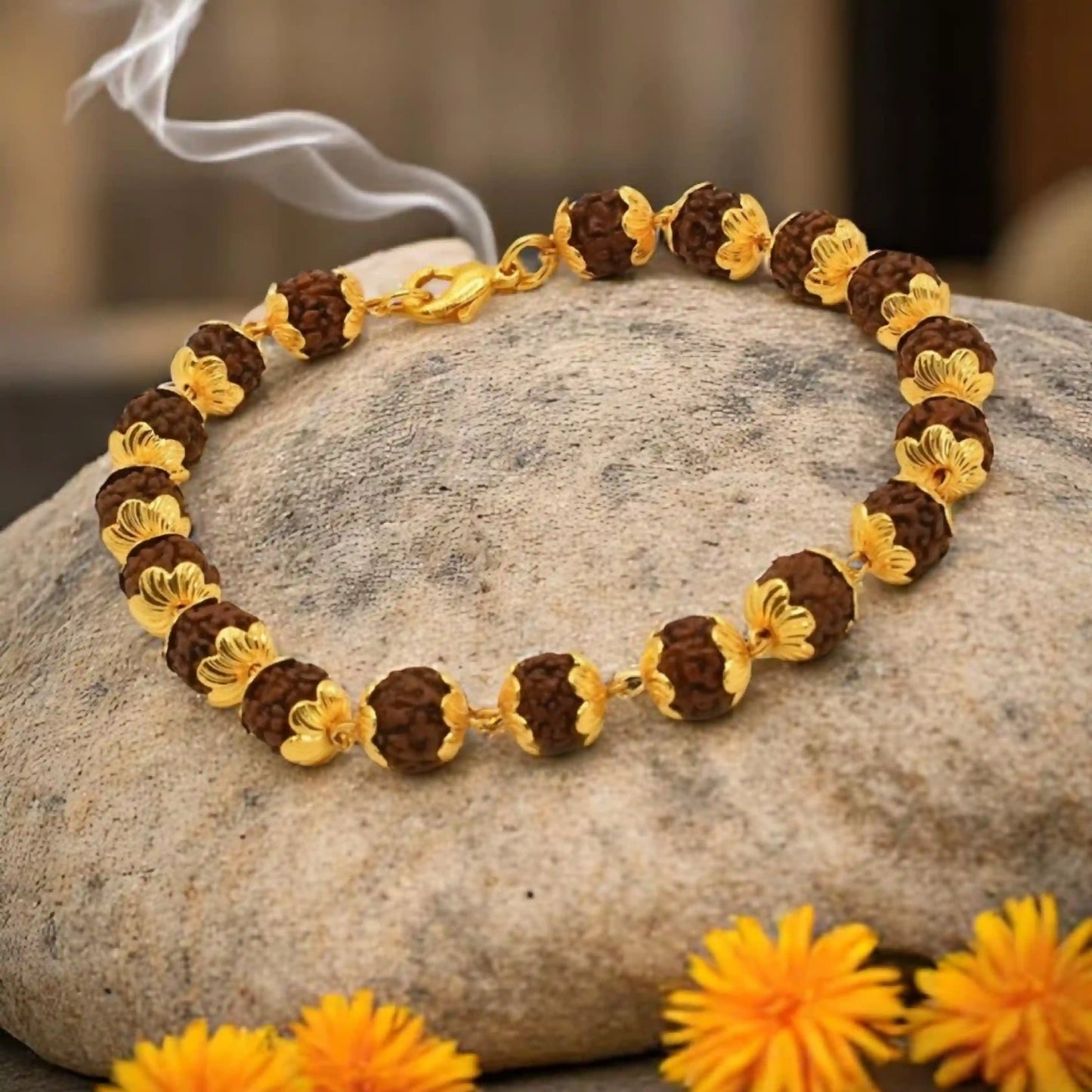 5 Mukhi Rudraksha Bracelet for Women - Sacred Beauty Meets Modern Elegance
