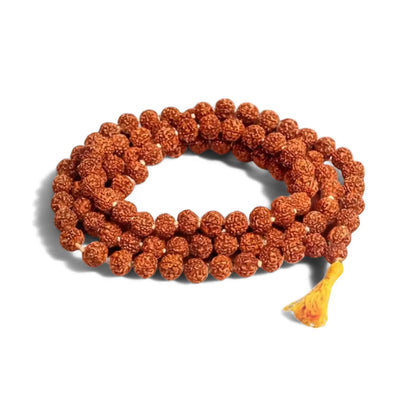 108 Bead Rudraksha Mala - Ancient Power for Modern Spiritual Warriors