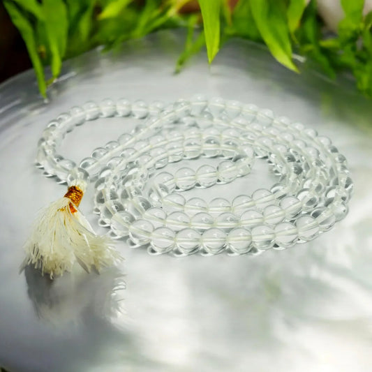 Sphatik Mala - Pure Crystal for Spiritual Elevation