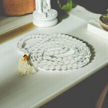Sphatik Mala - Pure Crystal for Spiritual Elevation