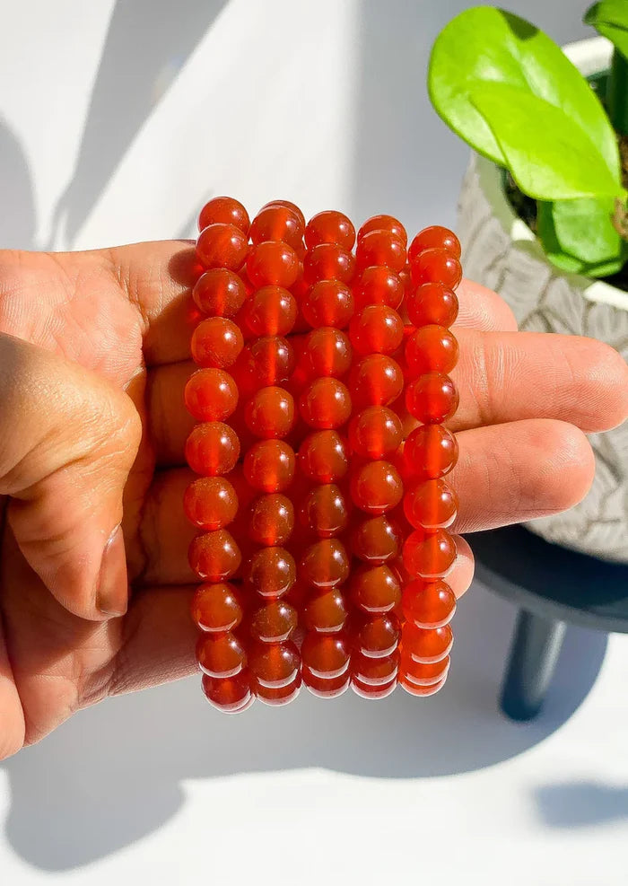 Carnelian Vitality Bracelet - The Stone of Vitality