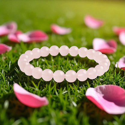 Soulmate Connection Bracelet - Rose Quartz Love Stone