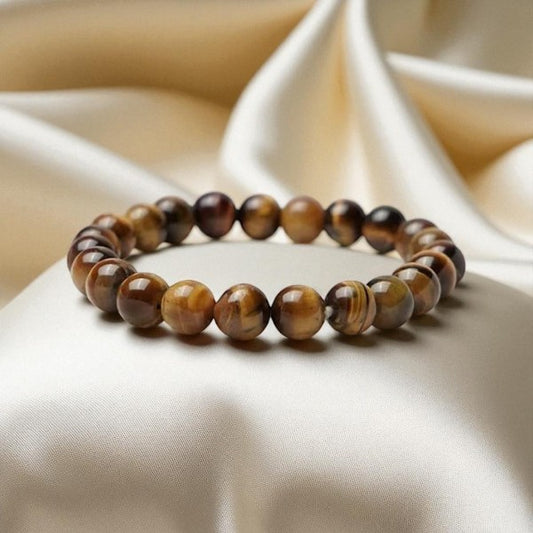Tiger Eye Buddha Bracelet - Warrior Wisdom for Modern Life