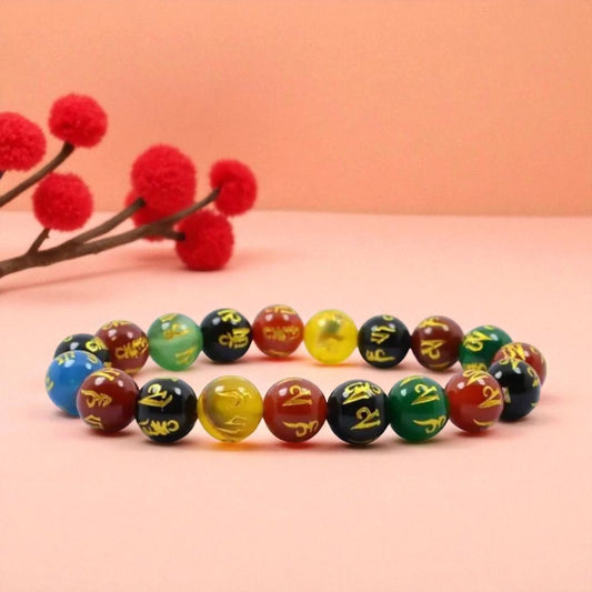 Sacred Om Mani Padme Hum Bracelet - Your Gateway to Inner Harmony