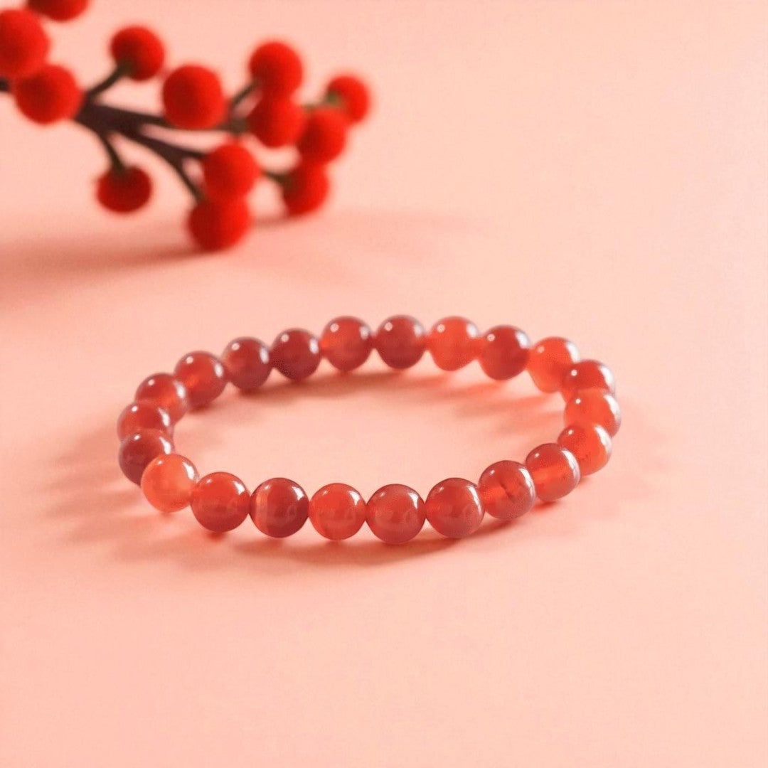 Carnelian Vitality Bracelet - The Stone of Vitality