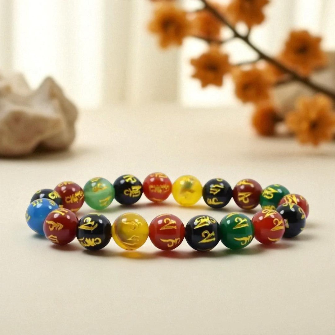 Sacred Om Mani Padme Hum Bracelet - Your Gateway to Inner Harmony