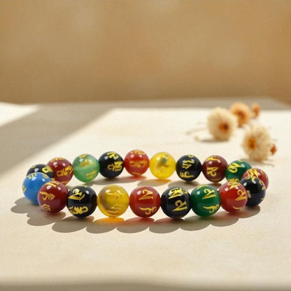 Sacred Om Mani Padme Hum Bracelet - Your Gateway to Inner Harmony