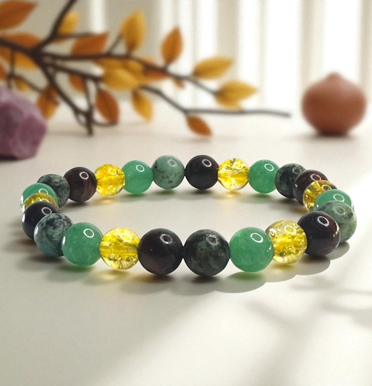 Ultimate Lucky Charm Bracelet - 4 Fortune Stones