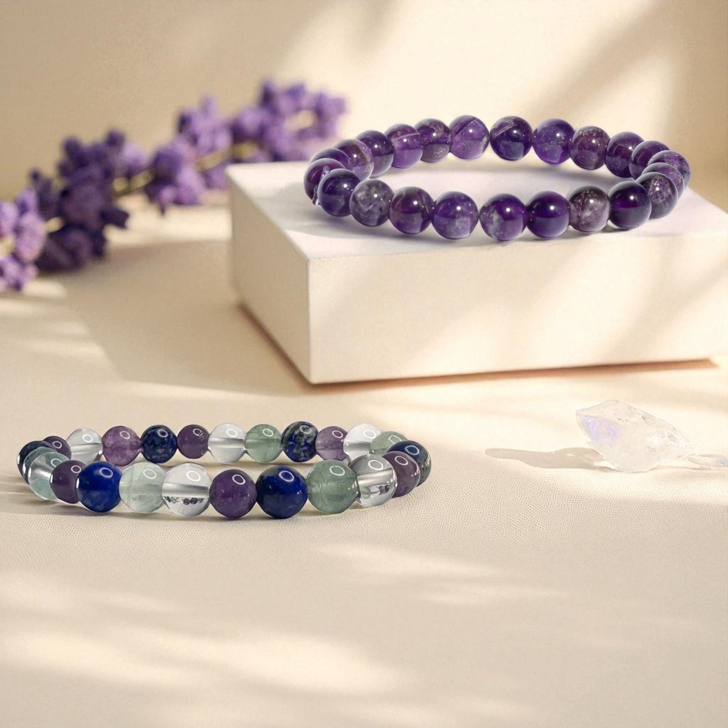 Students Gift Combo - Academic Success & Stress Relief Bracelet Set