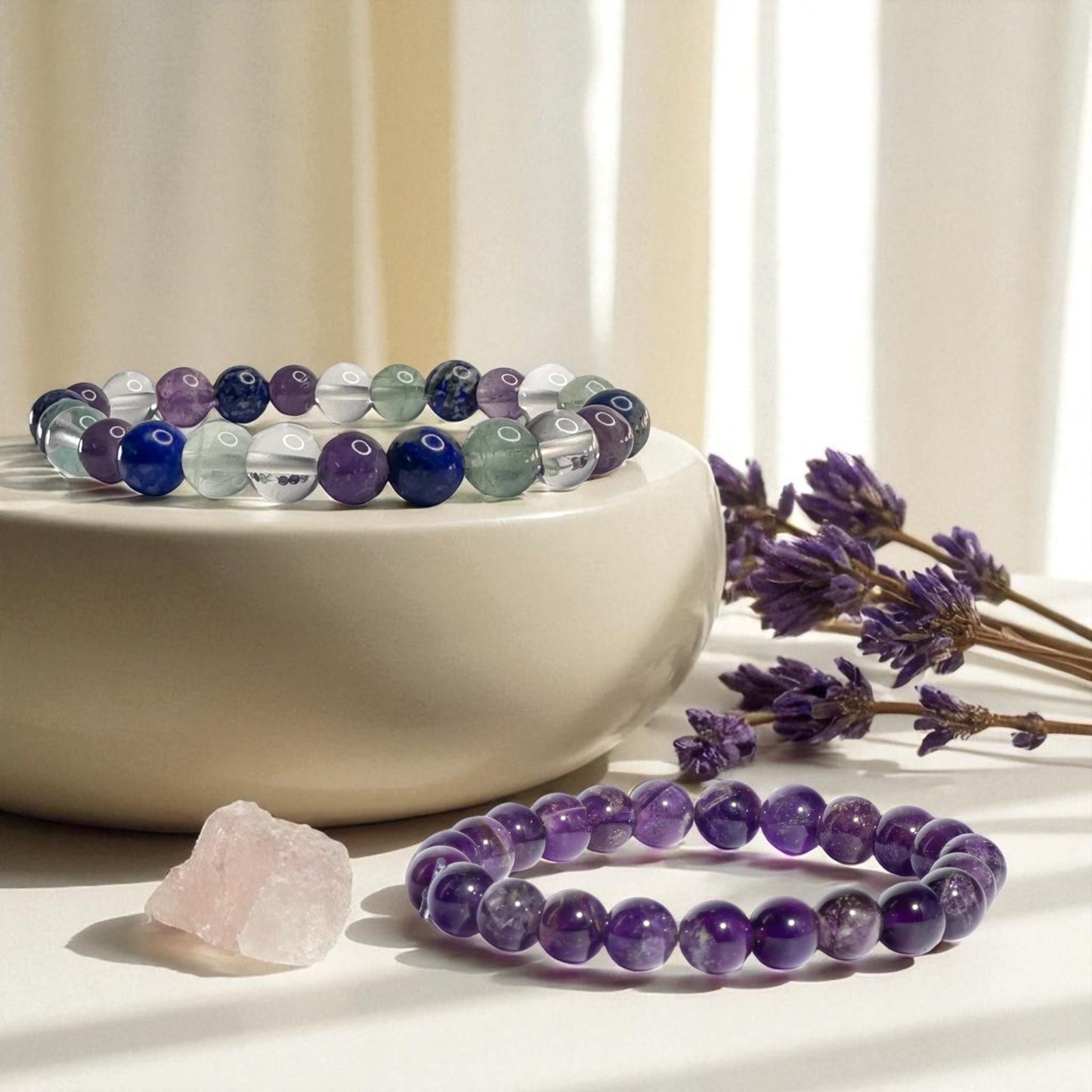 Students Gift Combo - Academic Success & Stress Relief Bracelet Set