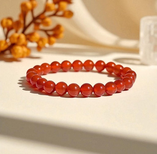 Carnelian Vitality Bracelet - The Stone of Vitality